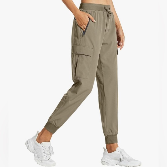 RALGED Womens Tan Cargo Jogger Pants. Size XL. - Picture 1 of 12